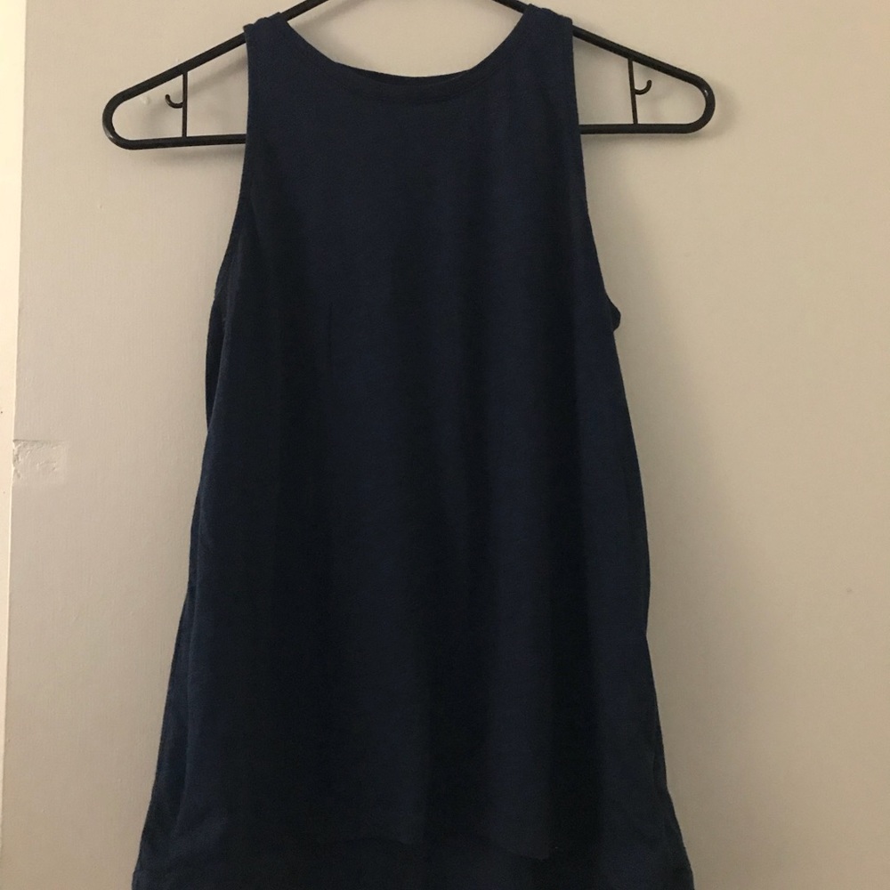 Navy Blue Tank Top